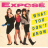 EXPOSE - WHAT YOU DON'T KNOW (ED. 1989)