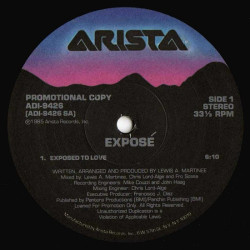 EXPOSE - EXPOSED TO LOVE