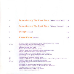 SIMPLY RED - REMEMBERING THE FIRST TIME