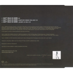 CHRISTINA AGUILERA -  CAN'T HOLD US DOWN