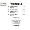 WHIGFIELD - SATURDAY NIGHT