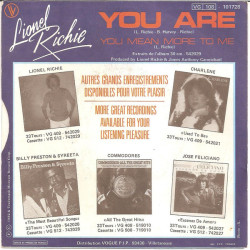 LIONEL RICHIE - YOU ARE