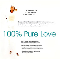 CRYSTAL WATERS - 100% PURE LOVE