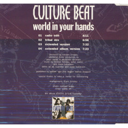 CULTURE BEAT - WORLD IN YOUR HANDS
