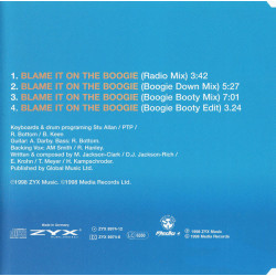 CLOCK - BLAME IT ON THE BOOGIE