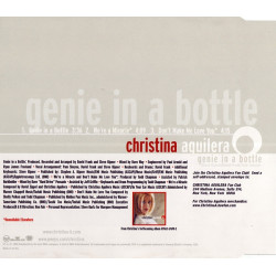 CHRISTINA AGUILERA - GENIE IN A BOTTLE