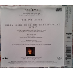 ELTON JOHN - BELIEVE