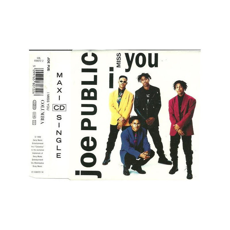 JOE PUBLIC - I MISS YOU