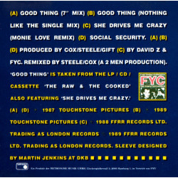 FINE YOUNG CANNIBALS - GOOD THING