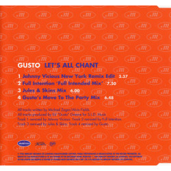 GUSTO - LET'S ALL CHANT