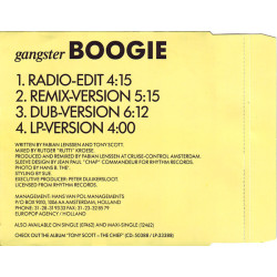 TONY SCOTT - GANGSTER BOOGIE