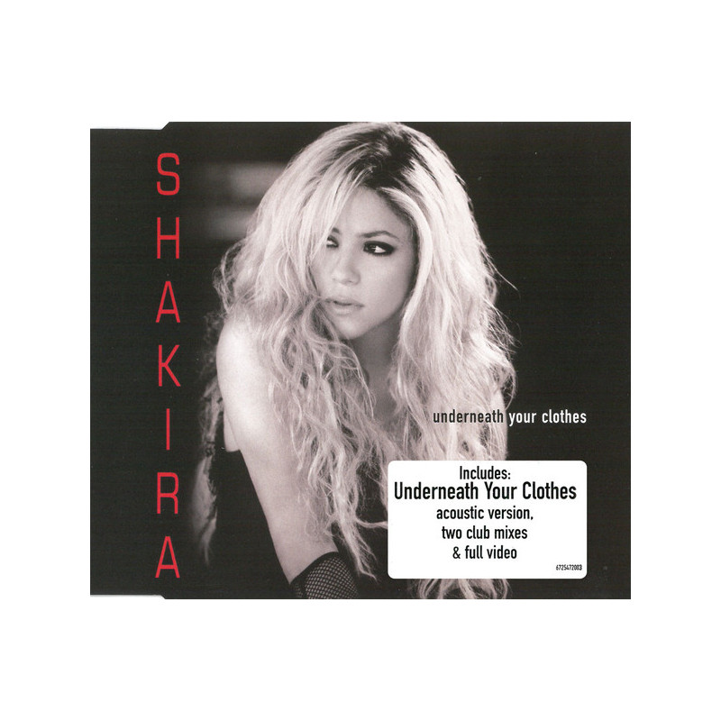SHAKIRA - UNDERNEATH YOUR CLOTHES
