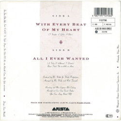 TAYLOR DAYNE - WITH EVERY BEAT OF MY HEART