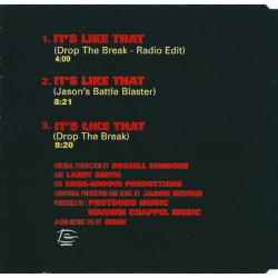 RUN-DMC VS JASON NEVINS - IT'S LIKE THAT