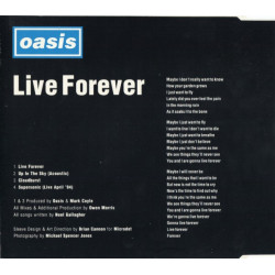 OASIS - LIVE FOREVER