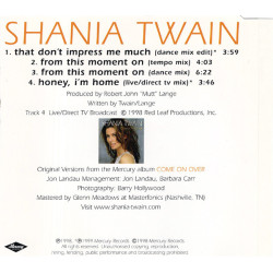 SHANIA TWAIN - THAT DON'T IMPRESS ME MUCH