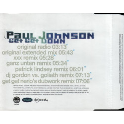 PAUL JOHNSON - GET GET DOWN