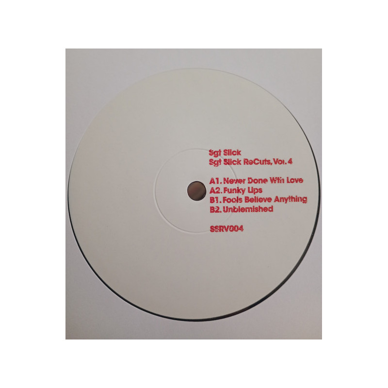 SGT SLICK - SLICK CUTS VOLUME 4