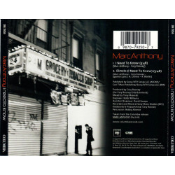 MARC ANTHONY - I NEED TO KNOW
