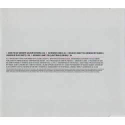 PLACEBO - SONG TO SAY GOODBYE