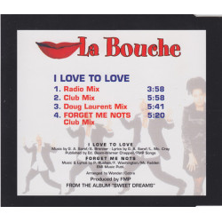 LA BOUCHE - I LOVE TO LOVE