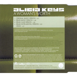 ALICIA KEYS - A WOMAN'S WORTH