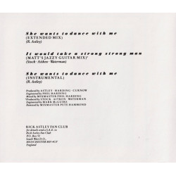 RICK ASTLEY - SHE WANTS TO DANCE WITH ME