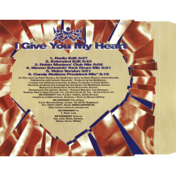 MR PRESIDENT - I GIVE YOU MY HEART (ED. 1996)