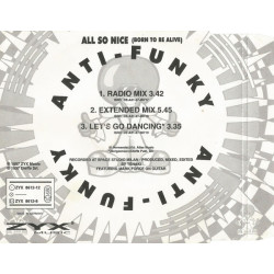 ANTI-FUNKY - ALL SO NICE