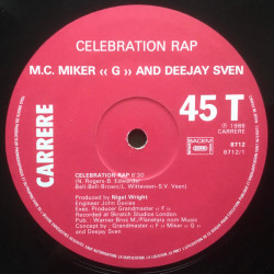 MC MIKER & DEEJAY SVEN - CELEBRATION RAP