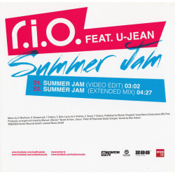 R.I.O. FEAT U-JEAN - SUMMER JAM