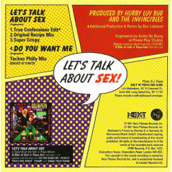 SALT N PEPA - LET'S TALK ABOUT SEX (ED. 1991)