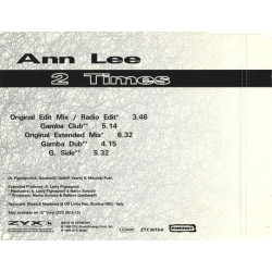 ANN LEE - 2 TIMES