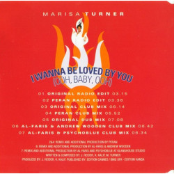 MARISA TURNER - I WANNA BE LOVED BY YOU