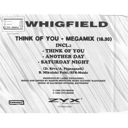 WHIGFIELD - THINK OF YOU MEGAMIX