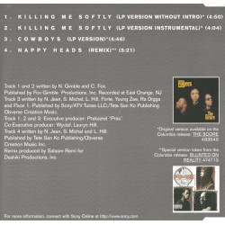 FUGEES - KILLING ME SOFTLY