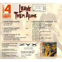 TWENTY 4 SEVEN - LEAVE THEM ALONE / MEGAMIX