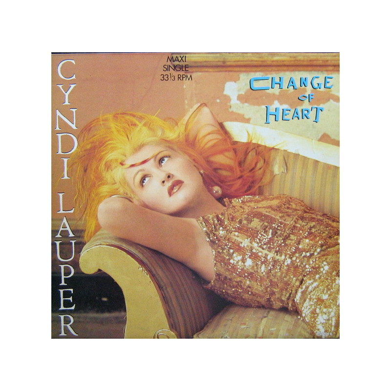 CYNDI LAUPER - CHANGE OF HEART (Ed.1986)