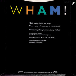 WHAM! - WAKE ME UP BEFORE YOU GO-GO