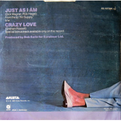 AIR SUPPLY - JUST AS I AM