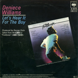 DENIECE WILLIAMS - LET'S HEAR IT FOR THE BOY (Ed.1984)