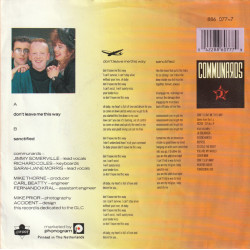 COMMUNARDS - DON'T LEAVE ME THIS WAY (ED.1986)