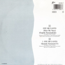 GLORIA ESTEFAN - OYE MI CANTO (Ed.1989)