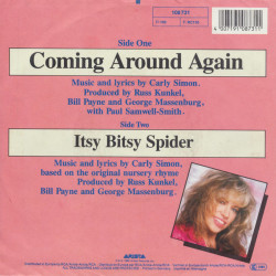 CARLY SIMON - COMING AROUND AGAIN (Ed.1986)