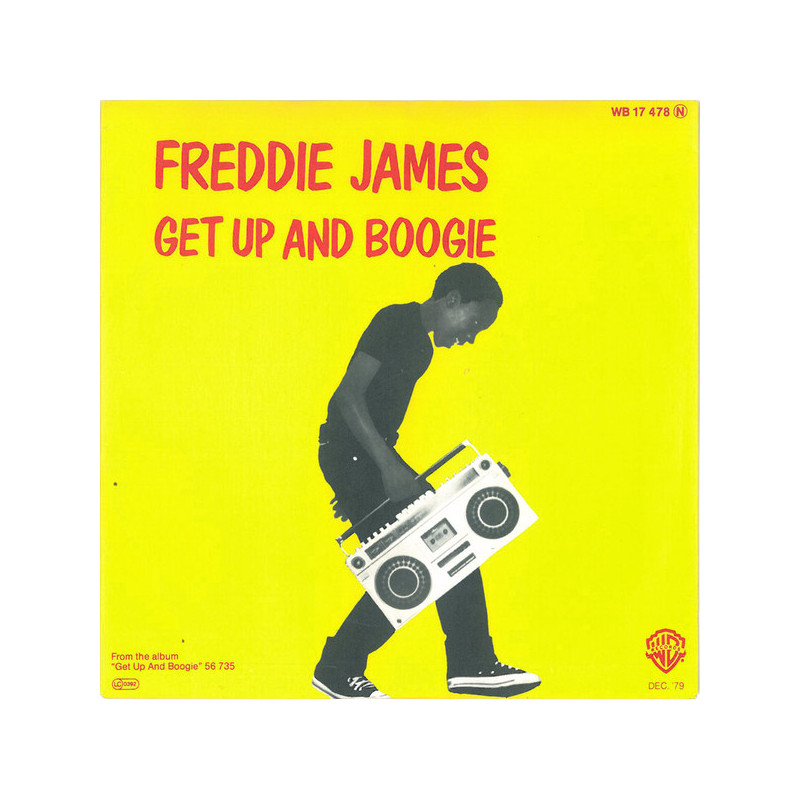 FREDDIE JAMES - GET UP AND BOOGIE (Ed.1979)