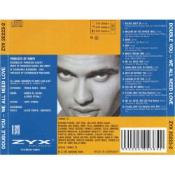 DOUBLE YOU - WE ALL NEED LOVE (Ed.1992)