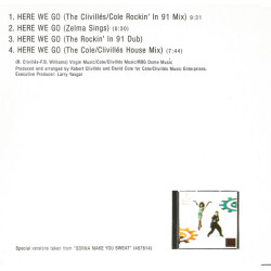 C+C MUSIC FACTORY - HERE WE GO (Ed.1991)