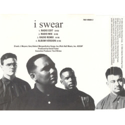 ALL-4-ONE  - I SWEAR (Ed.1994)