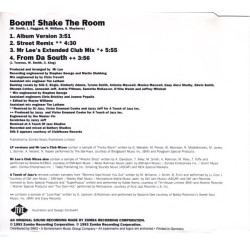 JAZZY JEFF & FRESH PRINCE - BOOM SHAKE THE ROOM (ED. 1993)