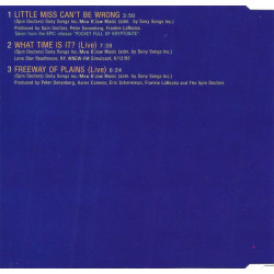 SPIN DOCTORS - LITTLE MISS CAN'T BE WRONG (Ed.1992)